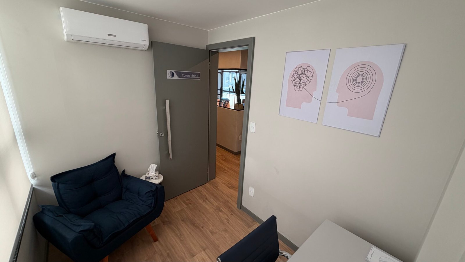 Sala de fisioterapia Clínica B&C Centro Florianópolis